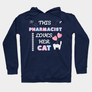 This pharmacist loves her cat Hoodie